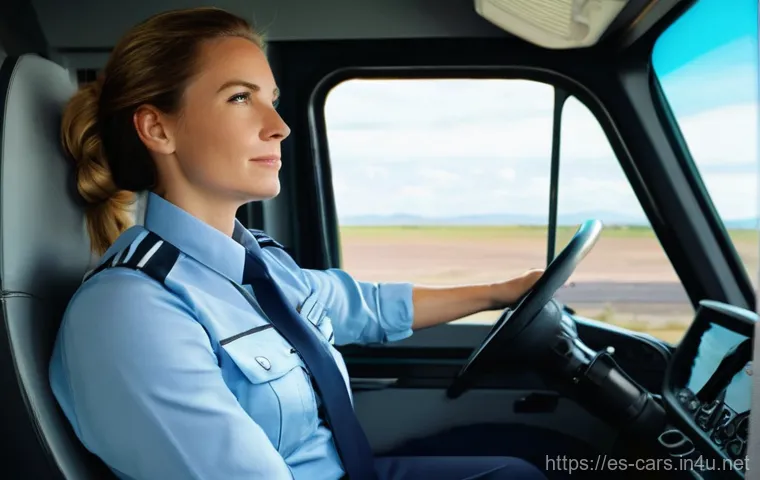 트레일러 트럭의 충돌 방지 시스템 - **Prompt:** A dynamic, wide-angle shot of a cutting-edge semi-truck navigating a bustling, yet order... 트레일러 트럭의 충돌 방지 시스템 - **Prompt:** A dynamic, wide-angle shot of a cutting-edge semi-truck navigating a bustling, yet order...